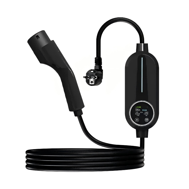 3.5Kw Portable Ev Charger Type-2 with led display